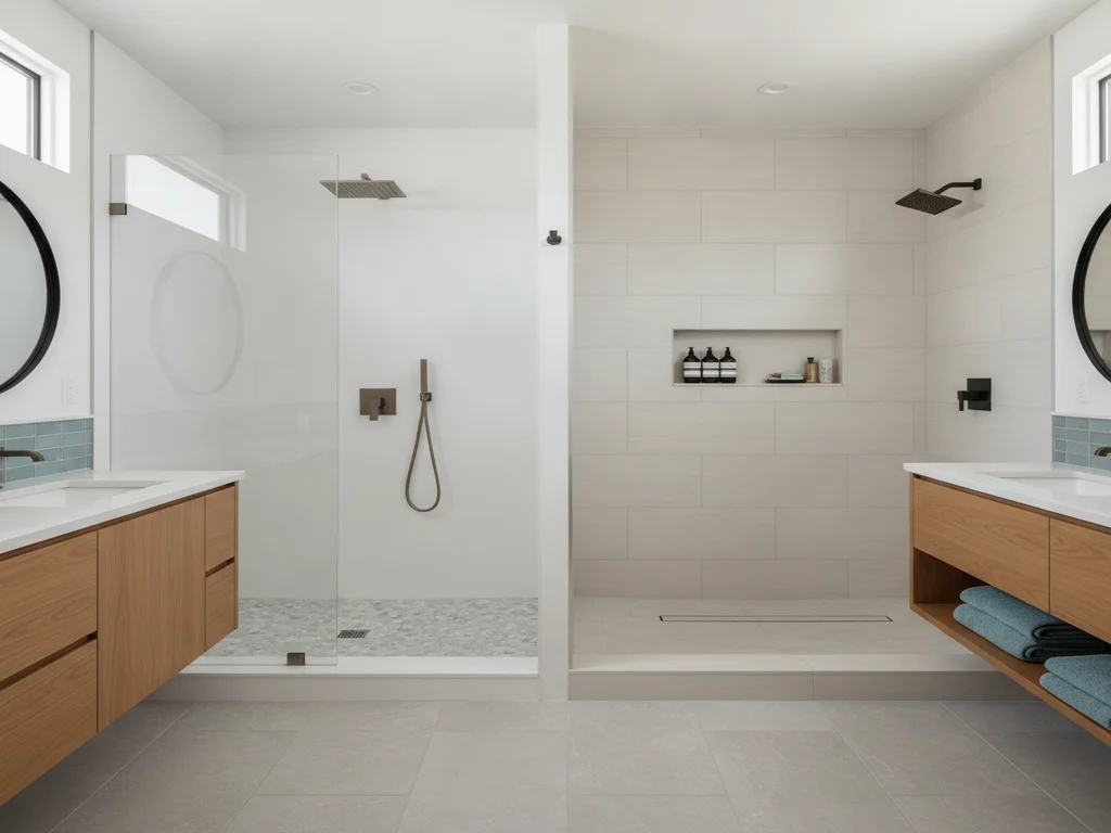 Acrylic vs. Tile Shower: An Honest Cost, Durability & Resale Comparison