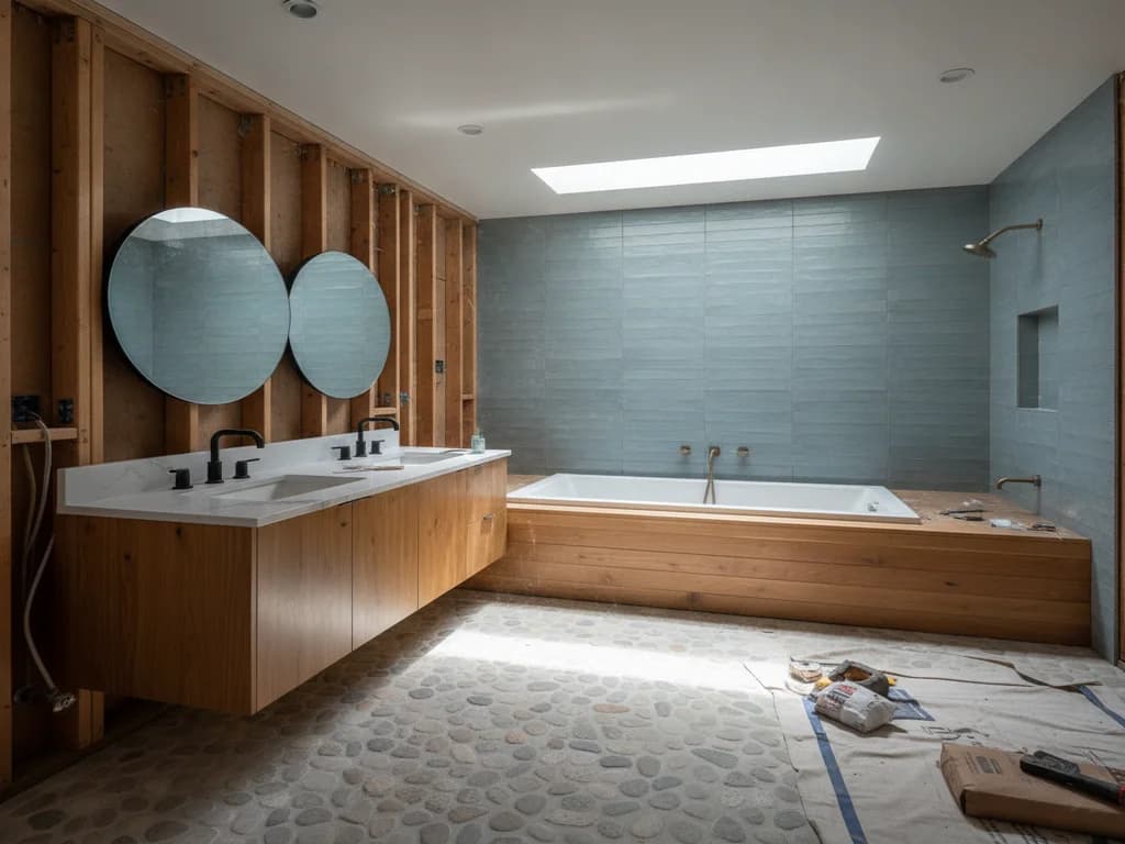 Bathroom Remodel Labor vs. Materials: Where the Money Actually Goes