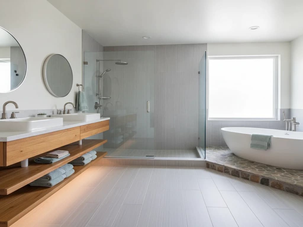 Tile vs. LVP Bathroom Flooring: Cost, Water Risk & Lifespan Compared