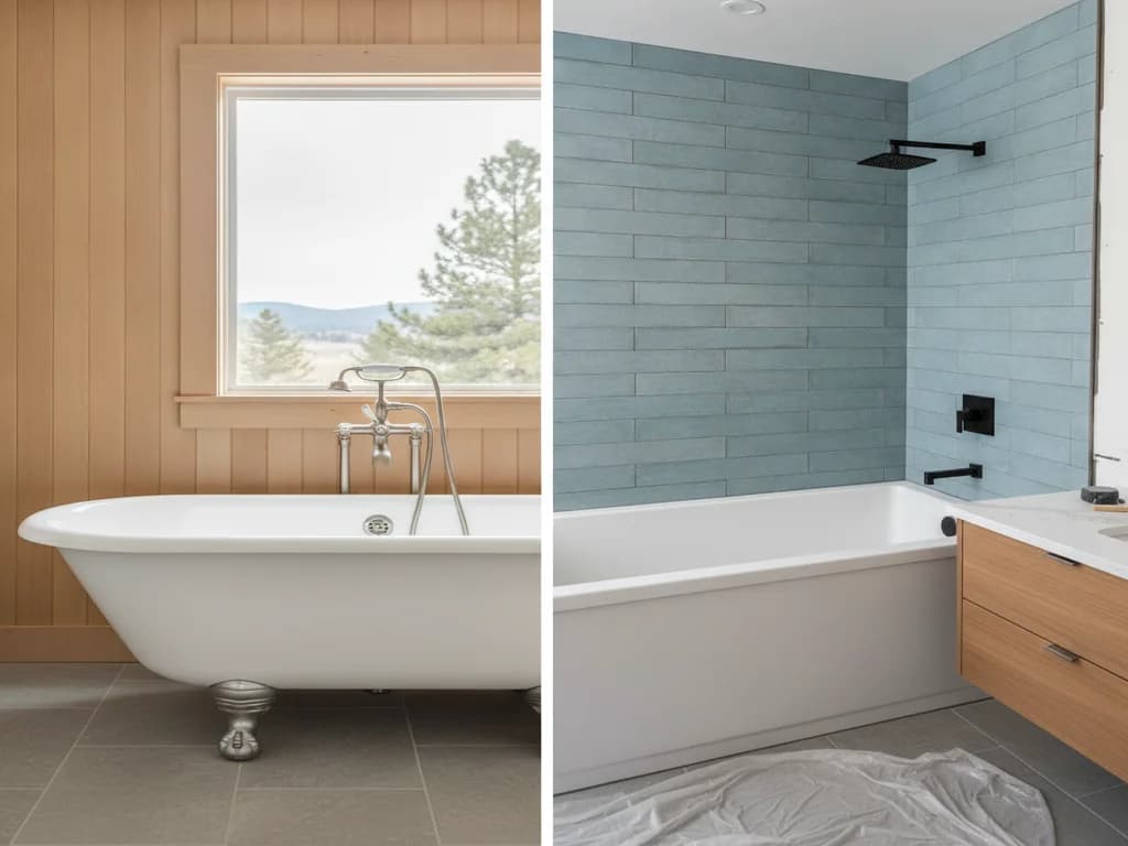 Bathtub Refinishing vs. Replacement: An Honest Cost & Timing Comparison