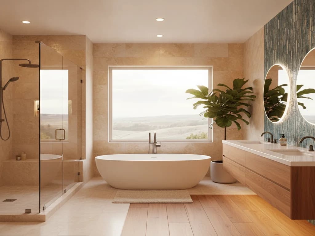 14 Spa Bathroom Ideas for a Sensory, At-Home Retreat