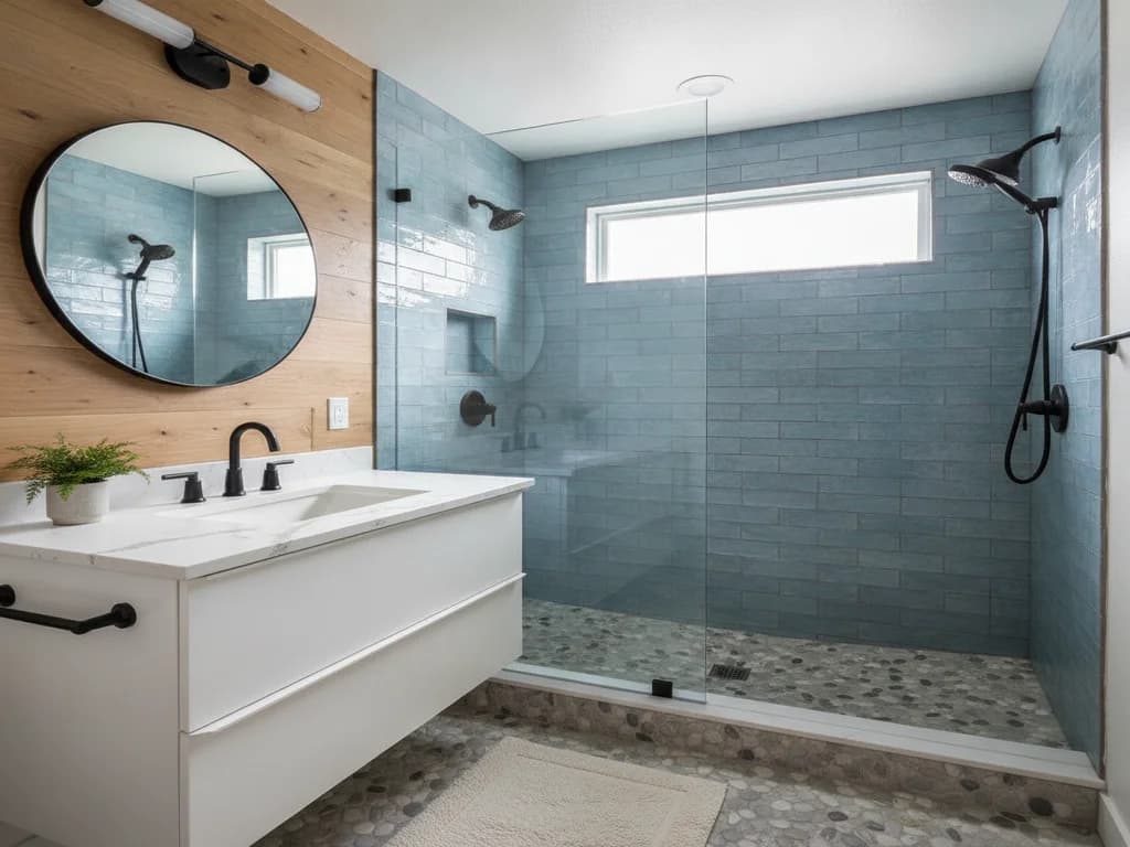 15 Tub-to-Shower Conversion Ideas for Small Bathrooms