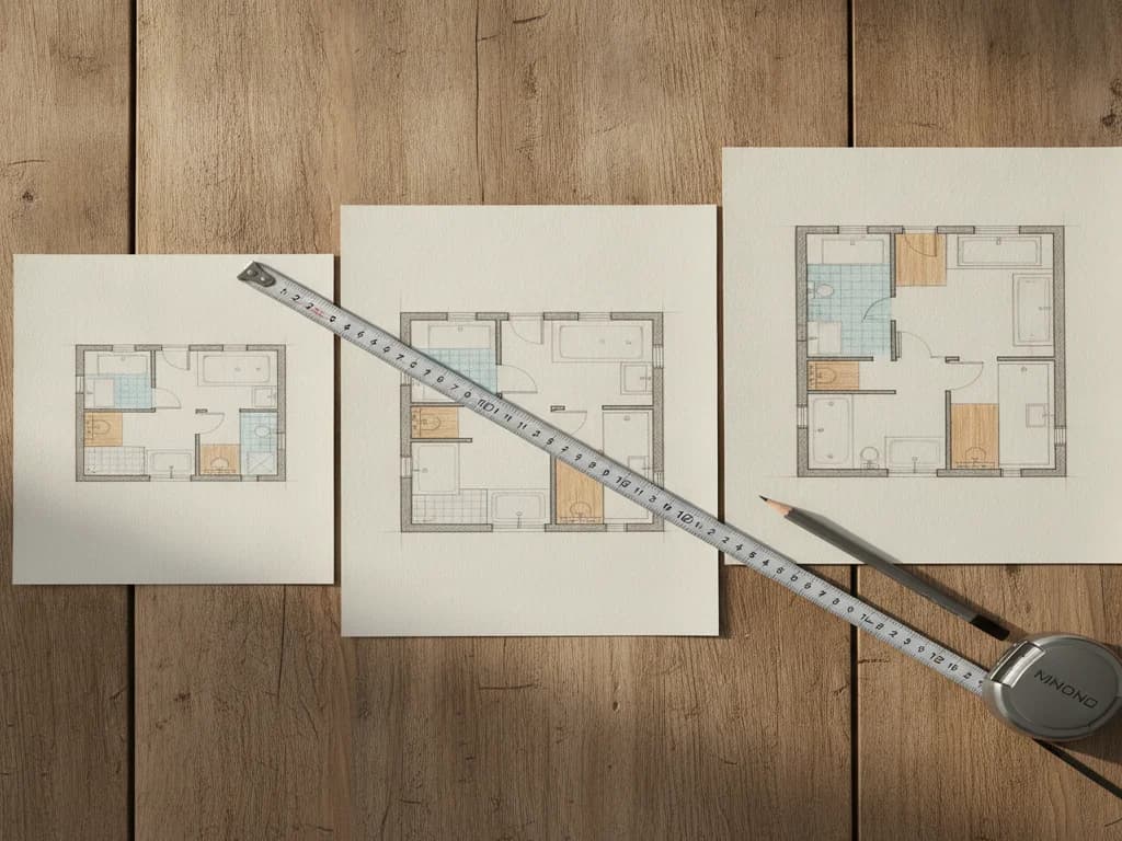 Bathroom Layouts by Size: What Fits at Every Footprint