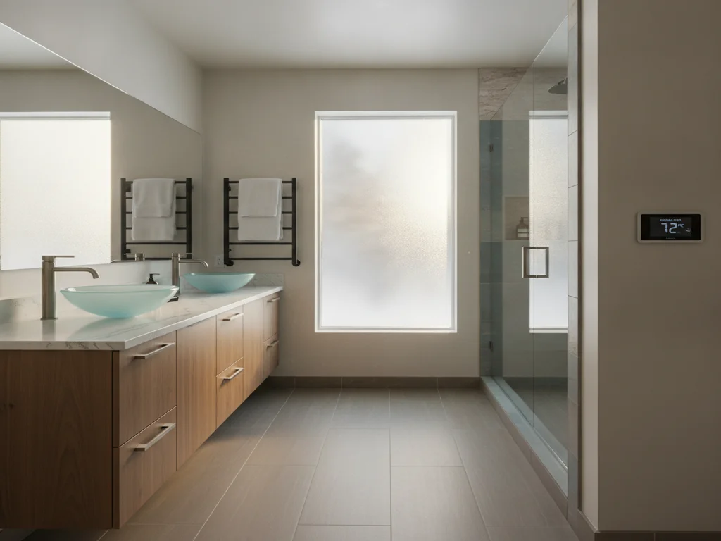 The Best Bathroom Heating Options: Radiant Floors, Wall Heaters, Heat Lamps, and Towel Warmers