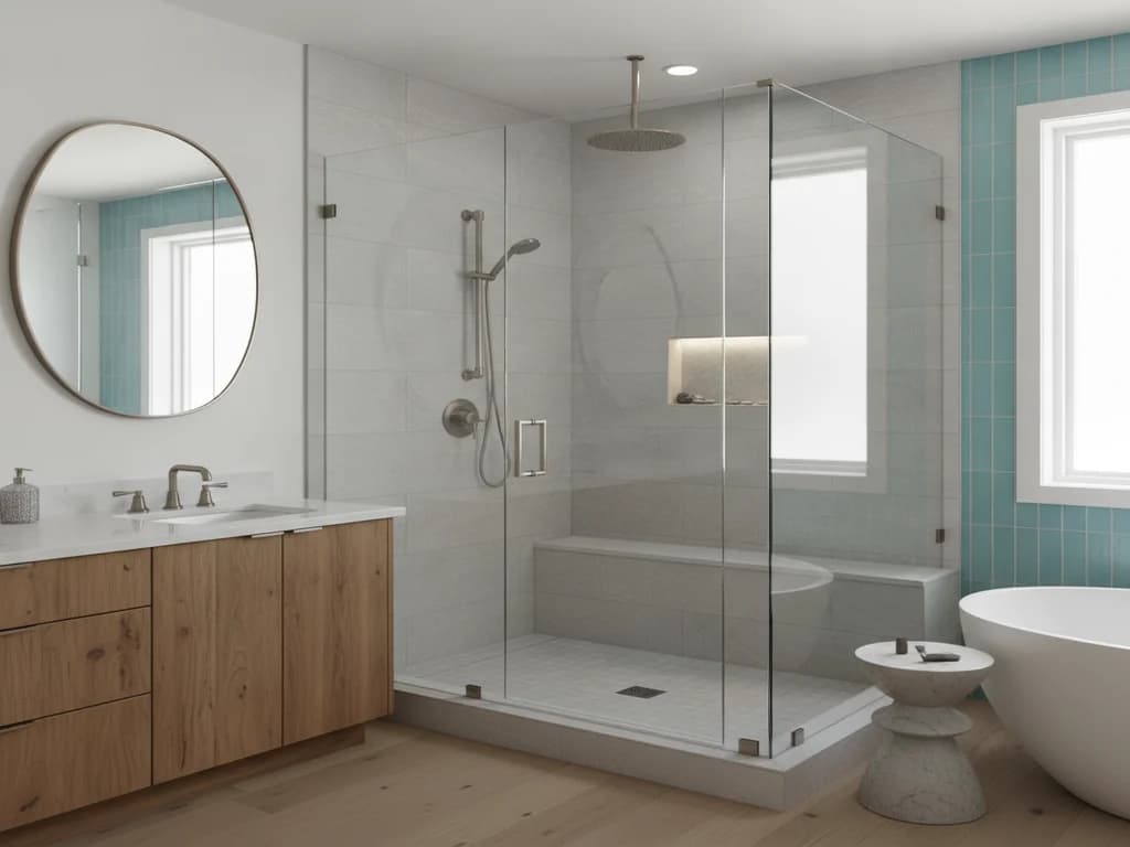 Can You Make a Shower Bigger? Where the Extra Space Comes From