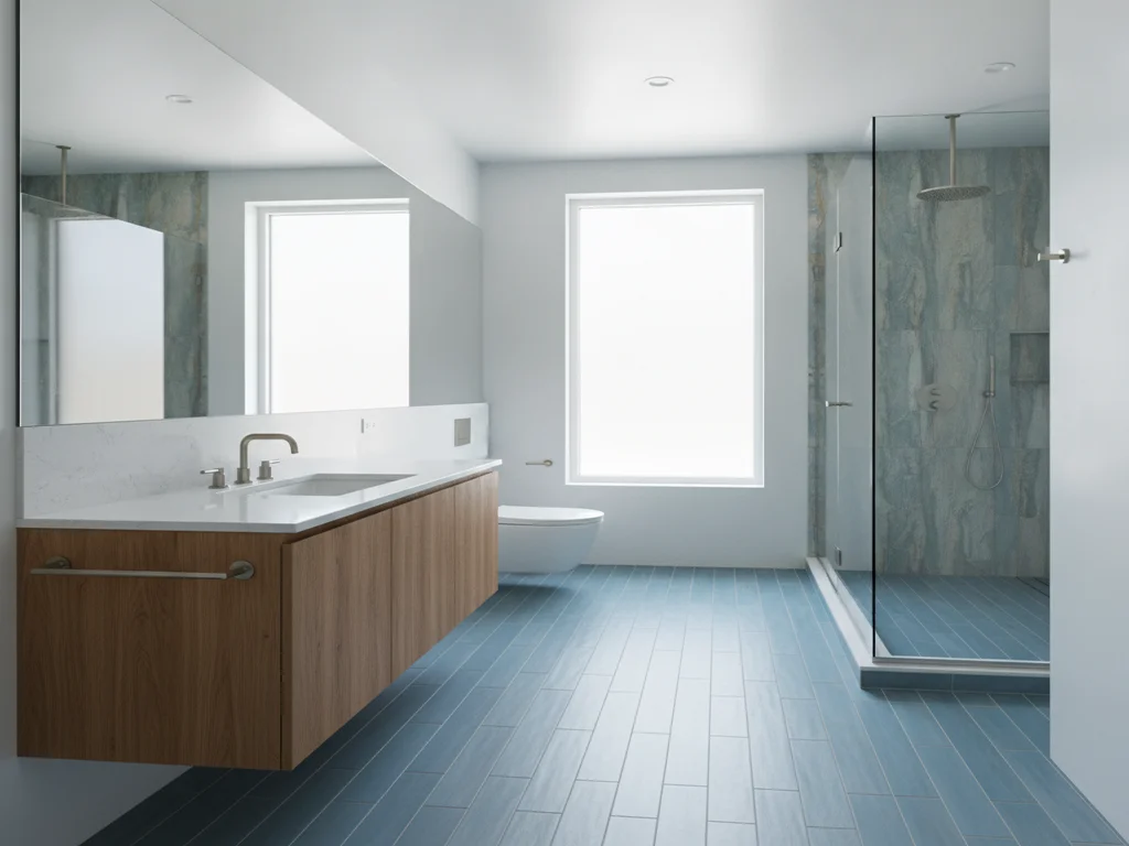 Galley Bathroom Ideas and Layouts: Making a Narrow Room Work