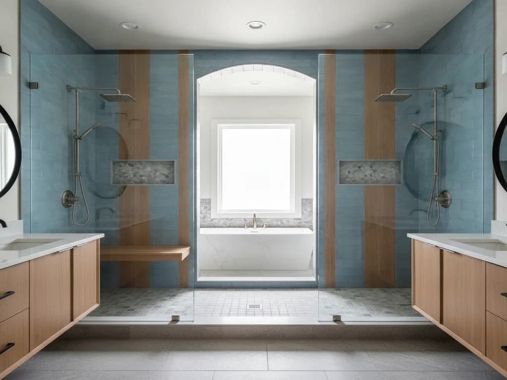 His and Hers Shower Ideas: Designing a Two-Person Shower