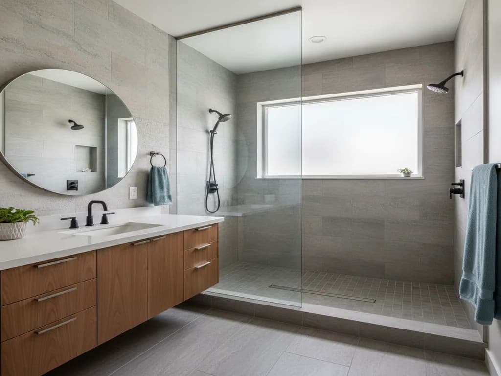 Linear Drain vs. Center Drain: Which Shower Floor Wins?