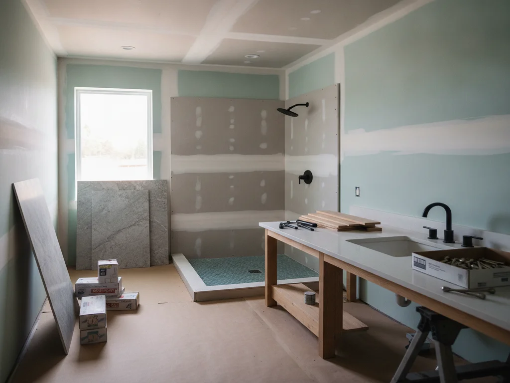 Replacing Bathroom Drywall: Greenboard, Purple Board, and Cement Board Explained