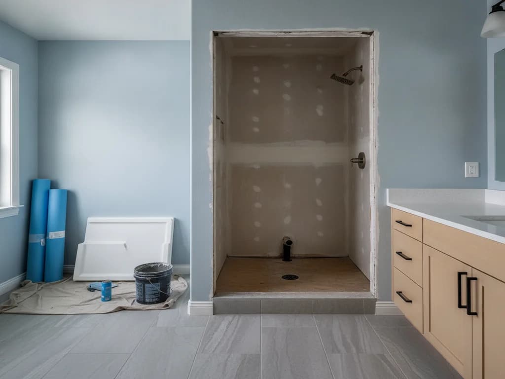 Shower Pan Replacement Cost: Pan Types and the Scope Escalators