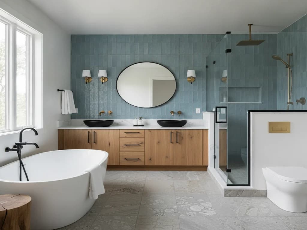 How to Mix Bathroom Hardware Finishes (Without It Looking Like an Accident)