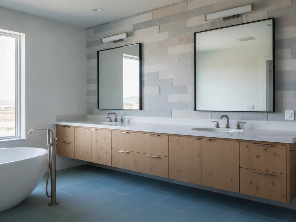 12 Double Vanity Ideas for Two-Person Bathrooms