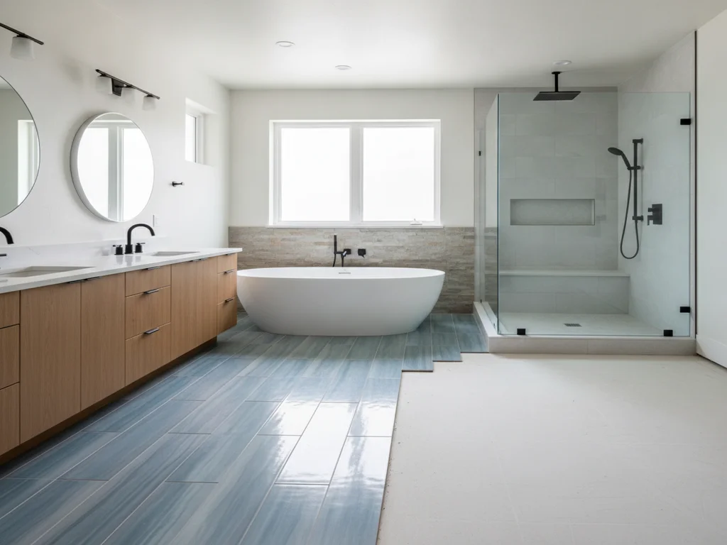 How Much Does Bathroom Flooring Replacement Cost?