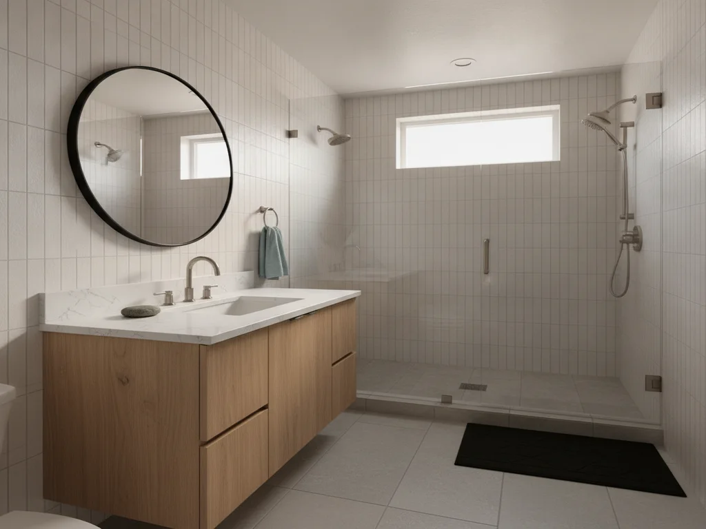 The Best Tile for Small Bathrooms: Sizes, Colors, and Grout Tricks That Add Space