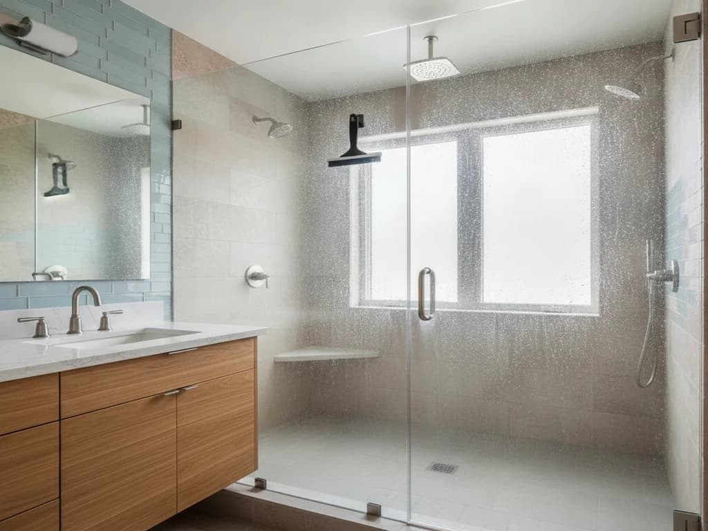 Hard Water Spots on Shower Glass: Why They Become Permanent