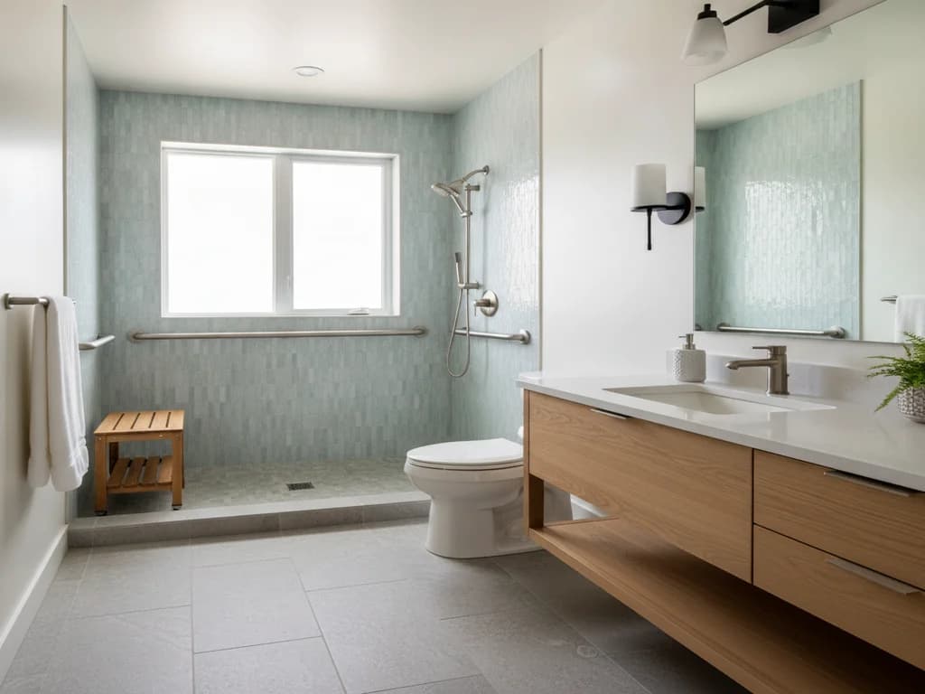 Preparing a Bathroom for an Aging Parent Moving In