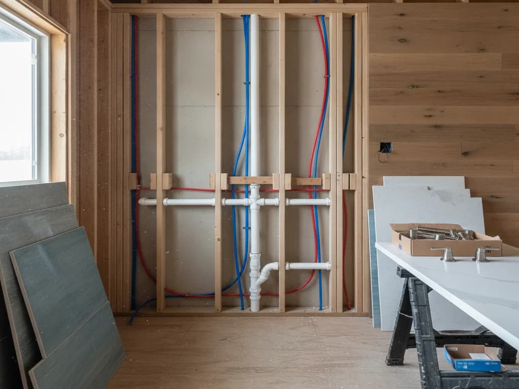 Replacing Bathroom Plumbing: What a Remodel-Time Repipe Actually Covers