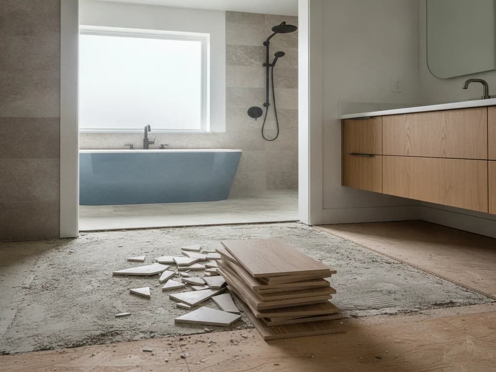 Replacing a Bathroom Tile Floor: Tear-Out, Prep, and a Reset That Lasts