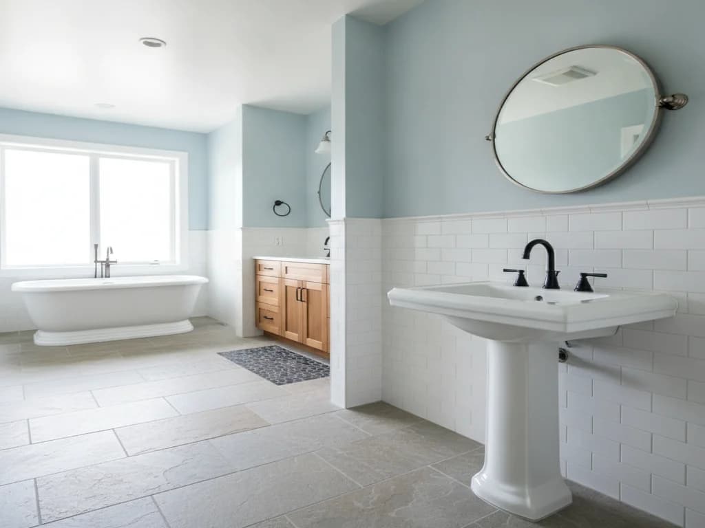 Replacing Bathroom Wall Tile: Updating Wainscots, Half-Walls, and Dated Field Tile