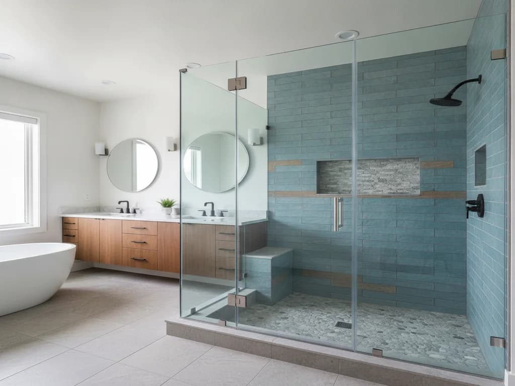 Replacing a Shower Door: Doors, Fixed Panels, and Full Enclosures