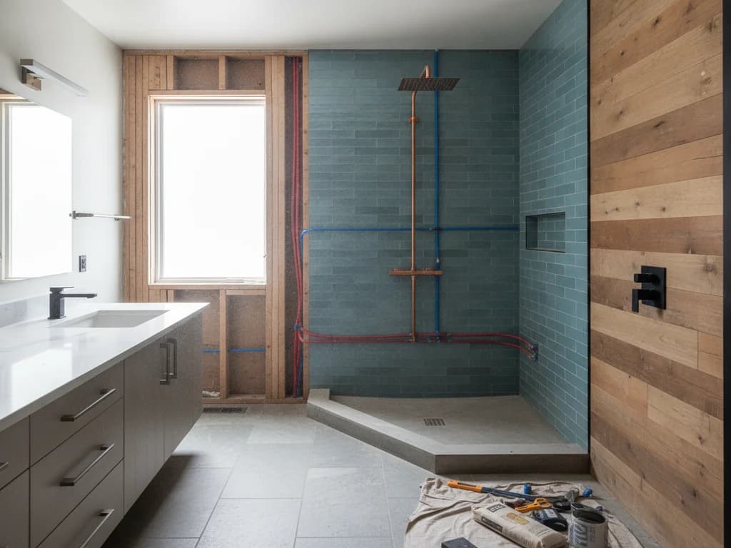 Replacing Shower Plumbing: What Gets Reworked During a Remodel