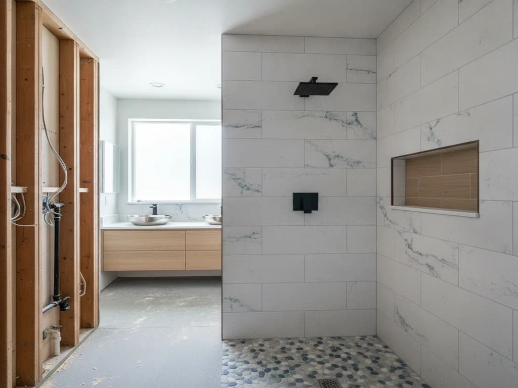 Replacing Shower Tile: Why a Retile Goes Back to the Studs