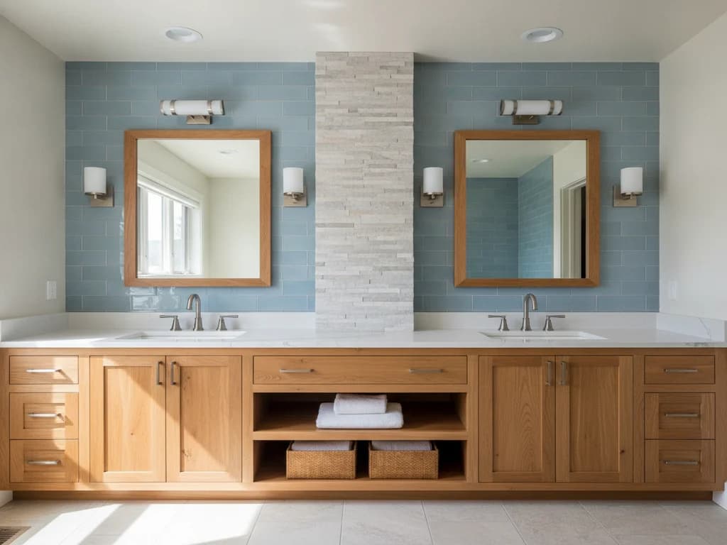 Converting a Single Vanity to a Double: Width, Plumbing, and Payoff