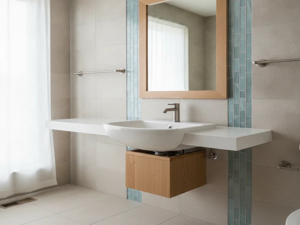 Roll-Under Sinks: Knee Clearance and Pipe Protection