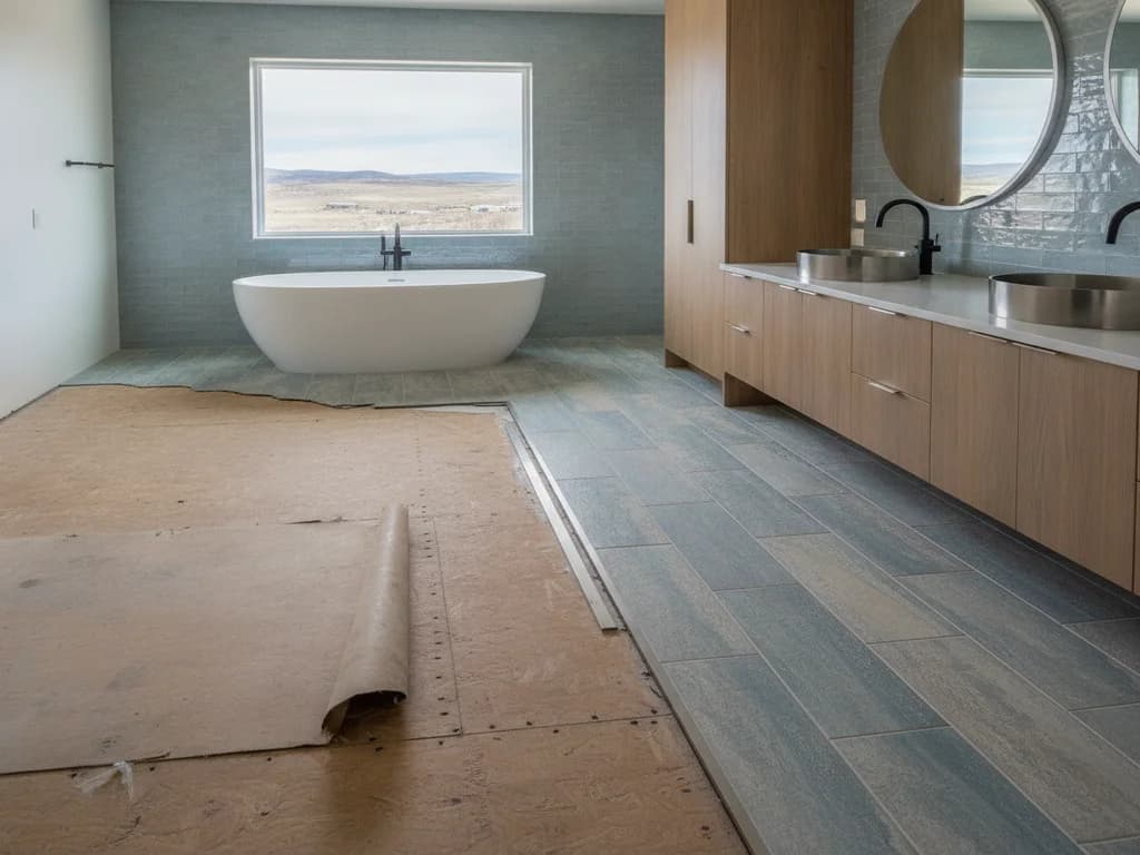 Should I Replace Bathroom Flooring? The Signals That Decide