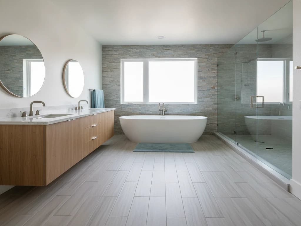 Tile vs Laminate Bathroom Flooring: Why Water Settles This One