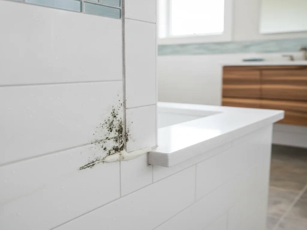 Why Shower Caulk Keeps Mildewing — Even After You Recaulk